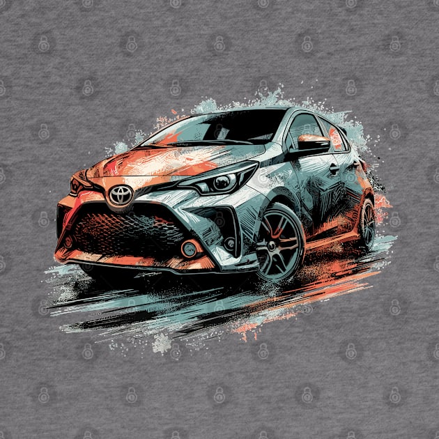 Toyota Yaris by Vehicles-Art